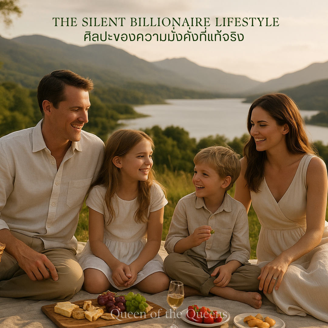 The Silent Billionaire Lifestyle ✨ คุณค่าของความมั่งคั่ง…ไม่ใช่แค่สิ่งที่คนอื่นเห็น แต่คือ “อิสระในการใช้ชีวิตเงียบ ๆ อย่างที่คุณเลือกได้”